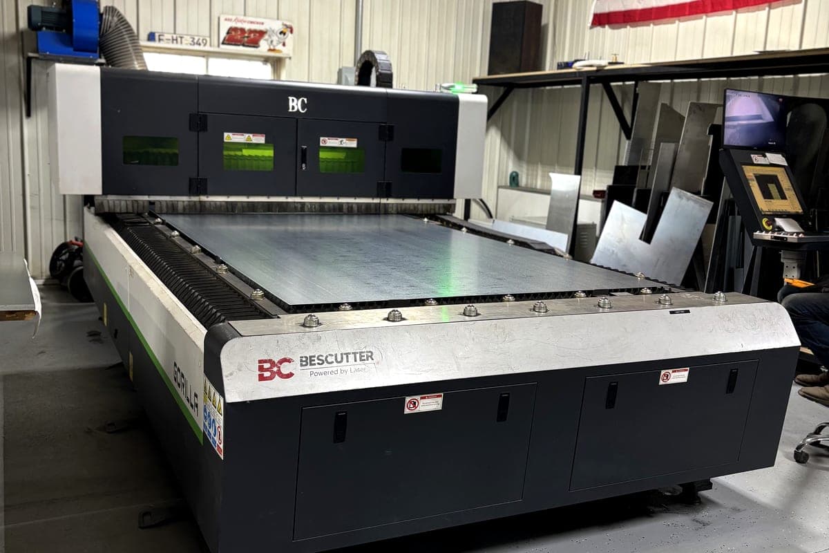 Laser Cutting at Teo Manufacturing Group