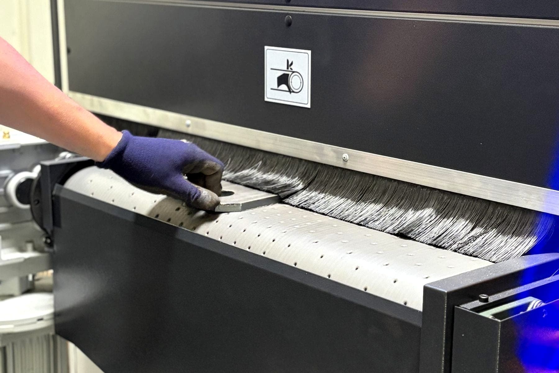 Sanding & Deburring at Teo Manufacturing Group