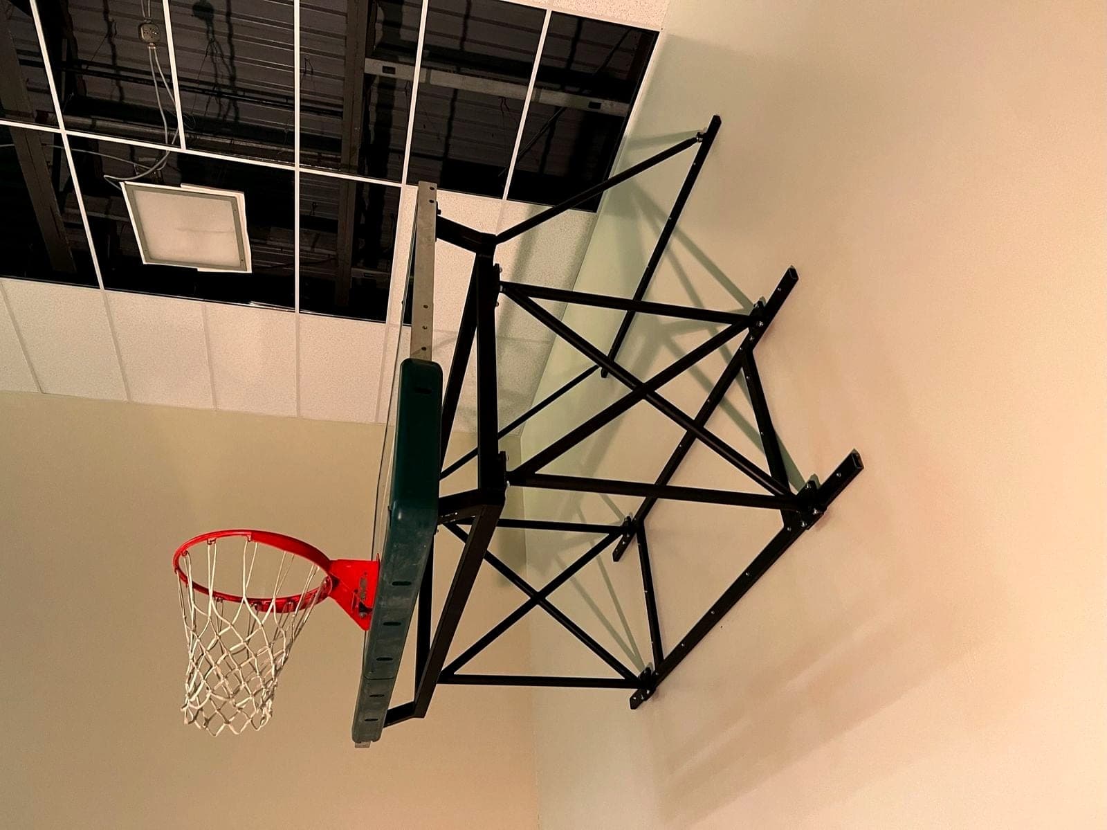 Custom steel basketball backboard frame